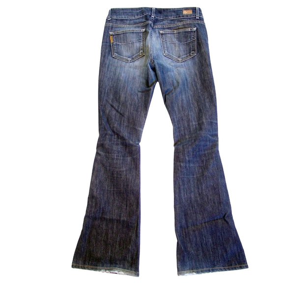 PAIGE Premium Denim Hidden Hills Bootcut Distressed Jeans 27002 Women's 30 - USA - Picture 2 of 7